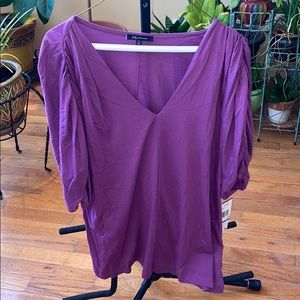 Anne Klein purple blouse Size 2X NEW